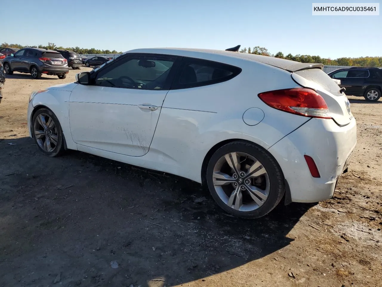 2012 Hyundai Veloster VIN: KMHTC6AD9CU035461 Lot: 75649334