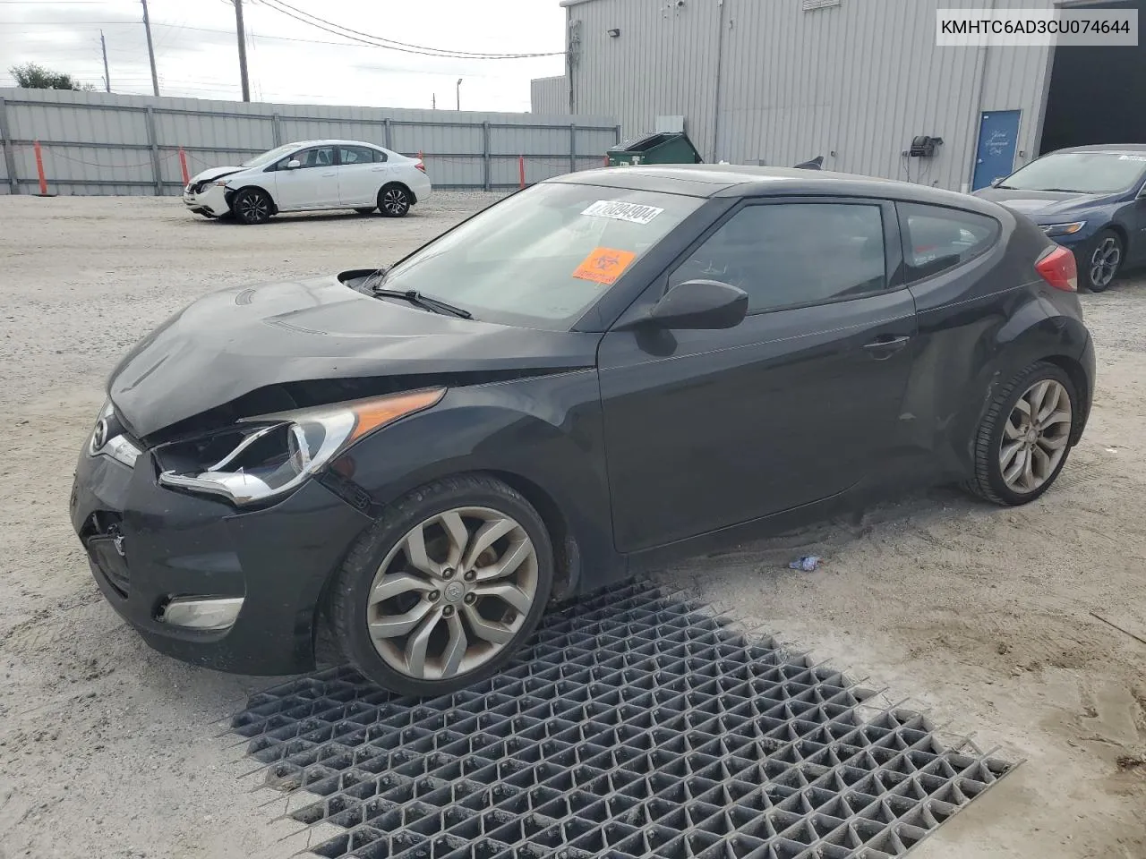 KMHTC6AD3CU074644 2012 Hyundai Veloster