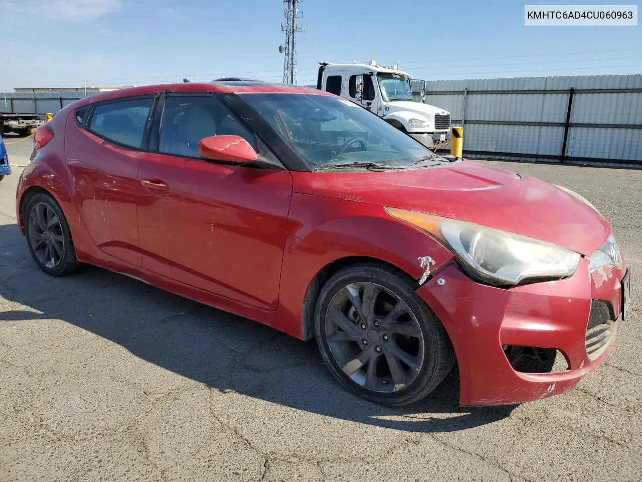 KMHTC6AD4CU060963 2012 Hyundai Veloster