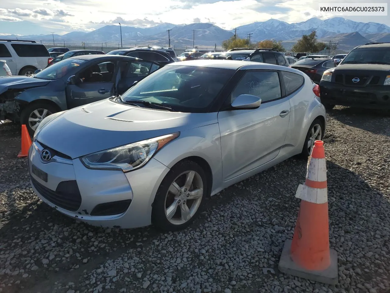 2012 Hyundai Veloster VIN: KMHTC6AD6CU025373 Lot: 79322884