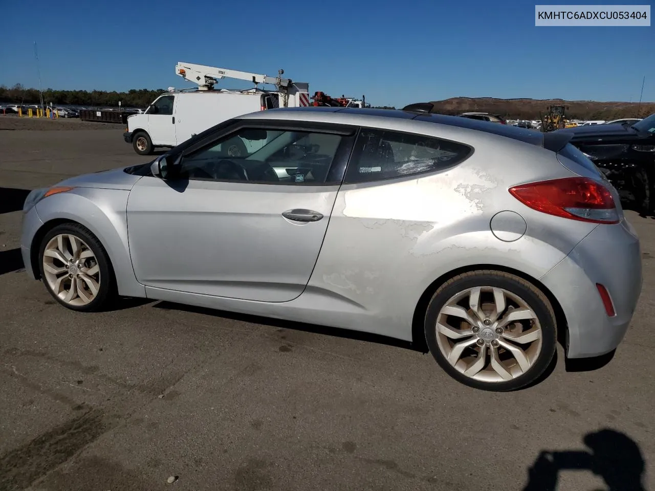 2012 Hyundai Veloster VIN: KMHTC6ADXCU053404 Lot: 79551954