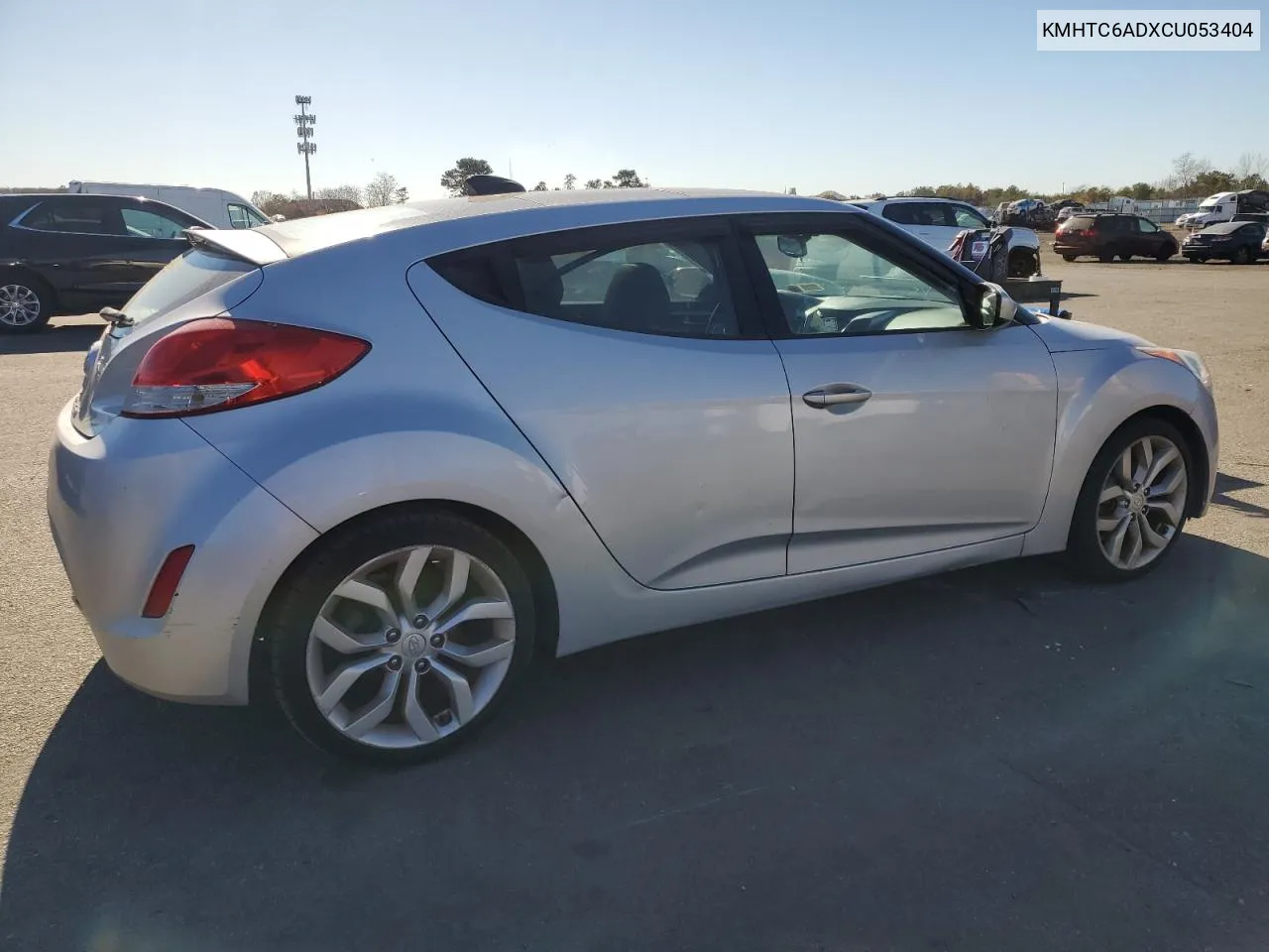 2012 Hyundai Veloster VIN: KMHTC6ADXCU053404 Lot: 79551954