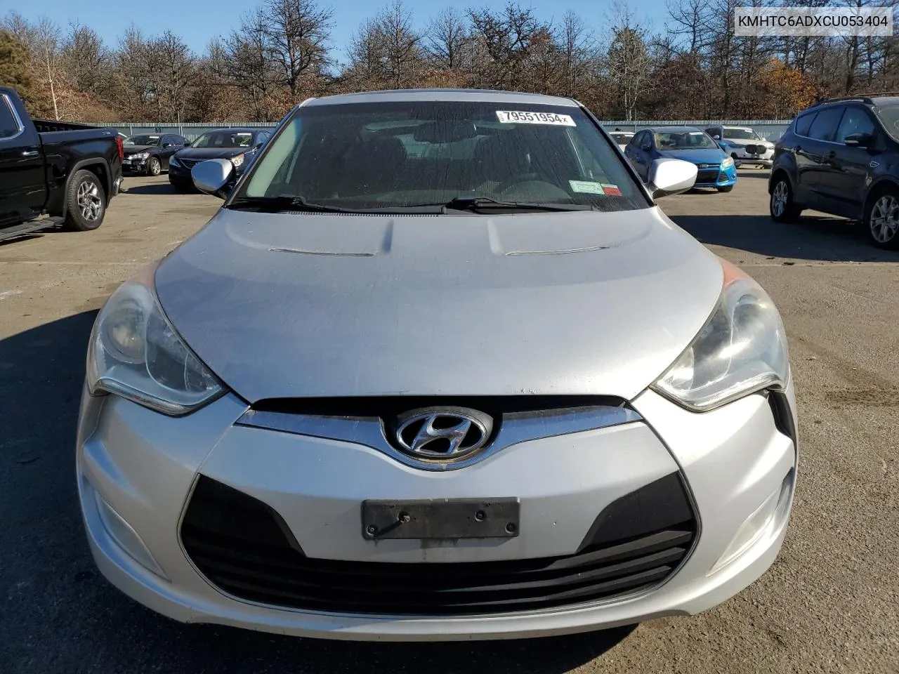 2012 Hyundai Veloster VIN: KMHTC6ADXCU053404 Lot: 79551954