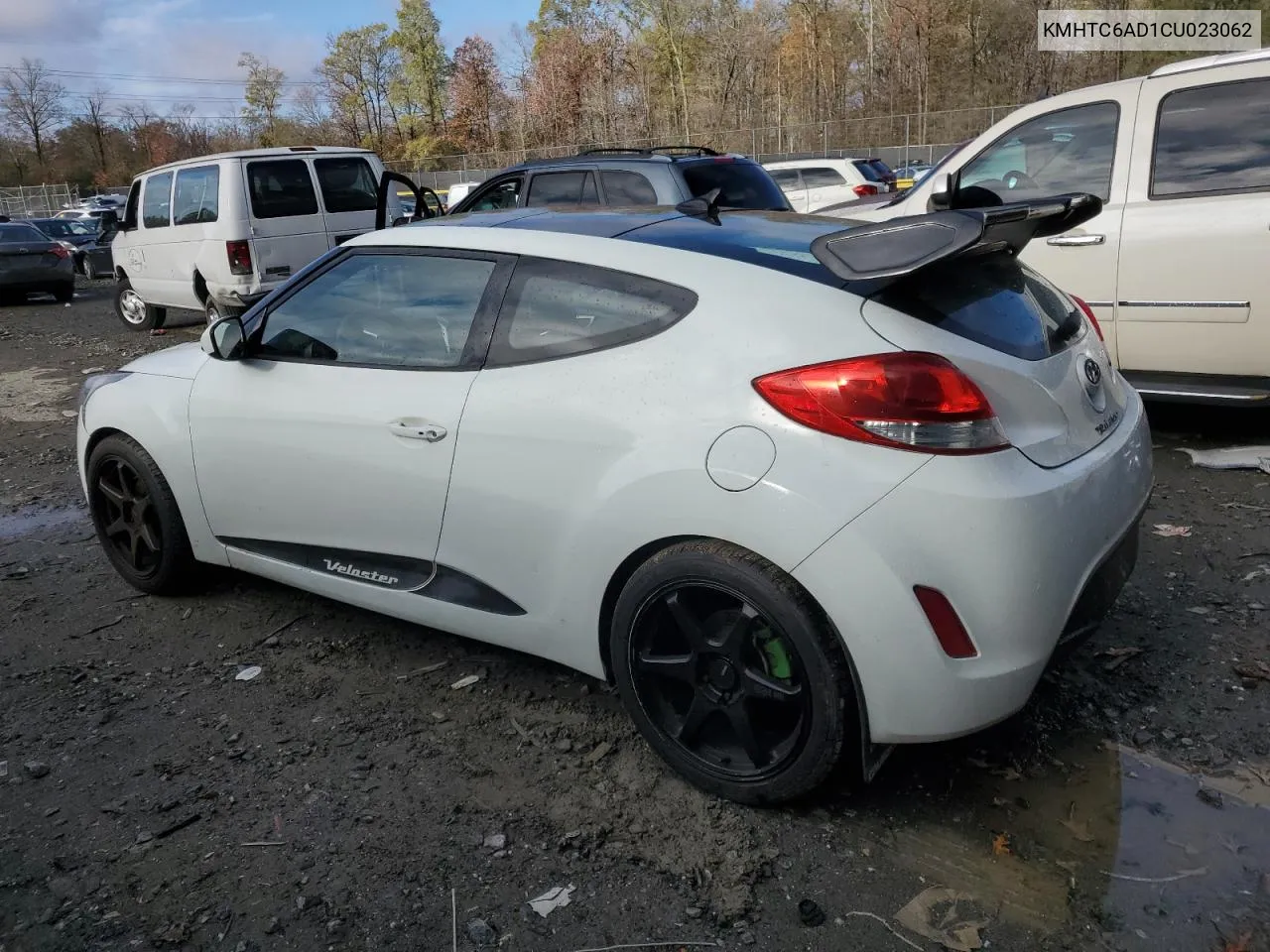 2012 Hyundai Veloster VIN: KMHTC6AD1CU023062 Lot: 80237414