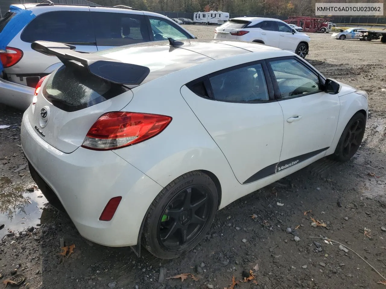 2012 Hyundai Veloster VIN: KMHTC6AD1CU023062 Lot: 80237414