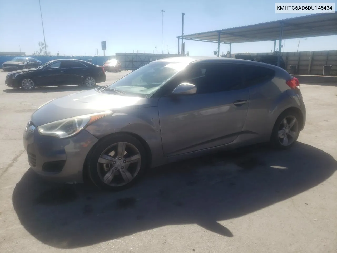 2013 Hyundai Veloster VIN: KMHTC6AD6DU145434 Lot: 43052704