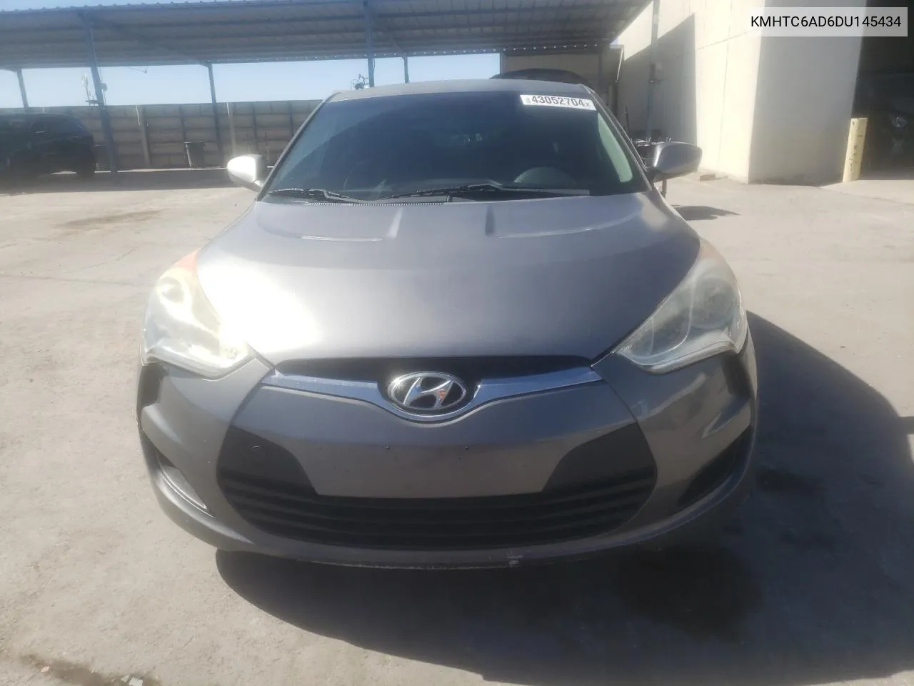 2013 Hyundai Veloster VIN: KMHTC6AD6DU145434 Lot: 43052704