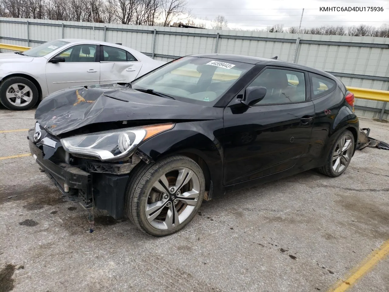 2013 Hyundai Veloster VIN: KMHTC6AD4DU175936 Lot: 44599443