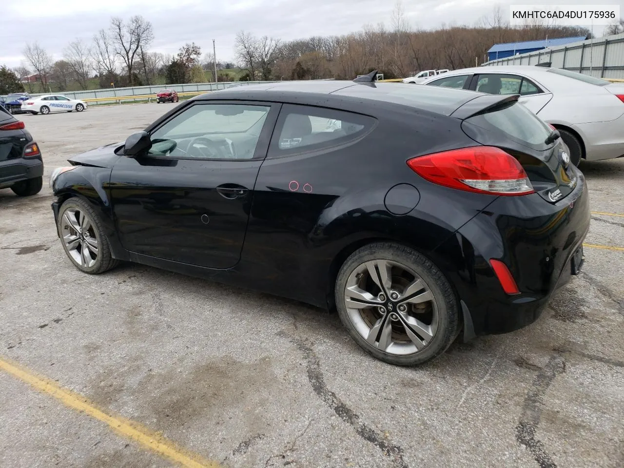 2013 Hyundai Veloster VIN: KMHTC6AD4DU175936 Lot: 44599443