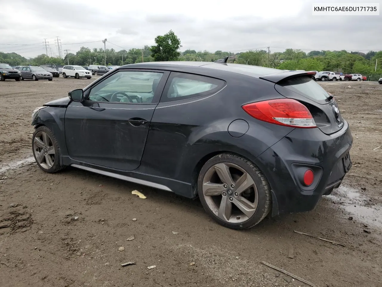 KMHTC6AE6DU171735 2013 Hyundai Veloster Turbo