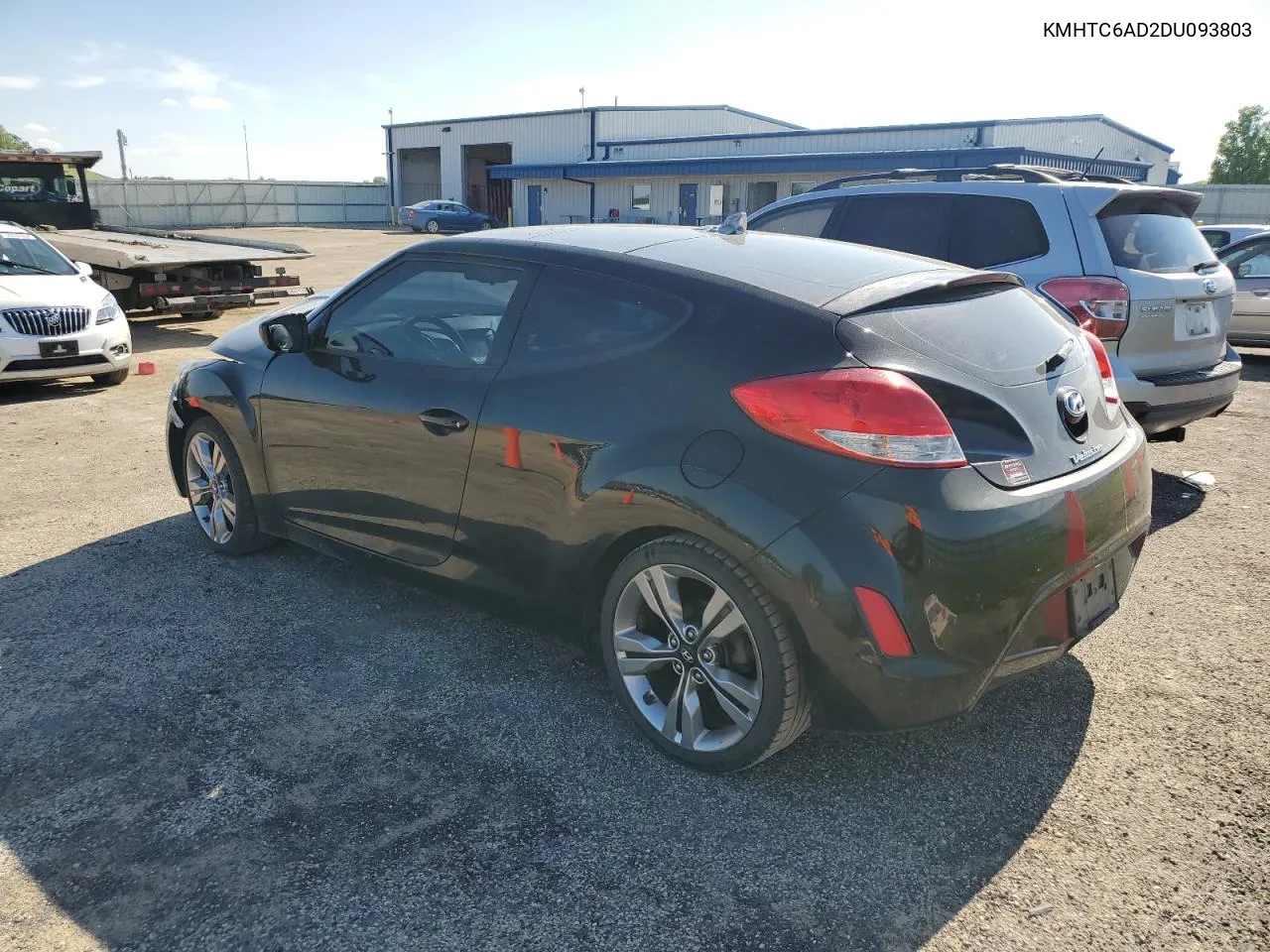 2013 Hyundai Veloster VIN: KMHTC6AD2DU093803 Lot: 55479614