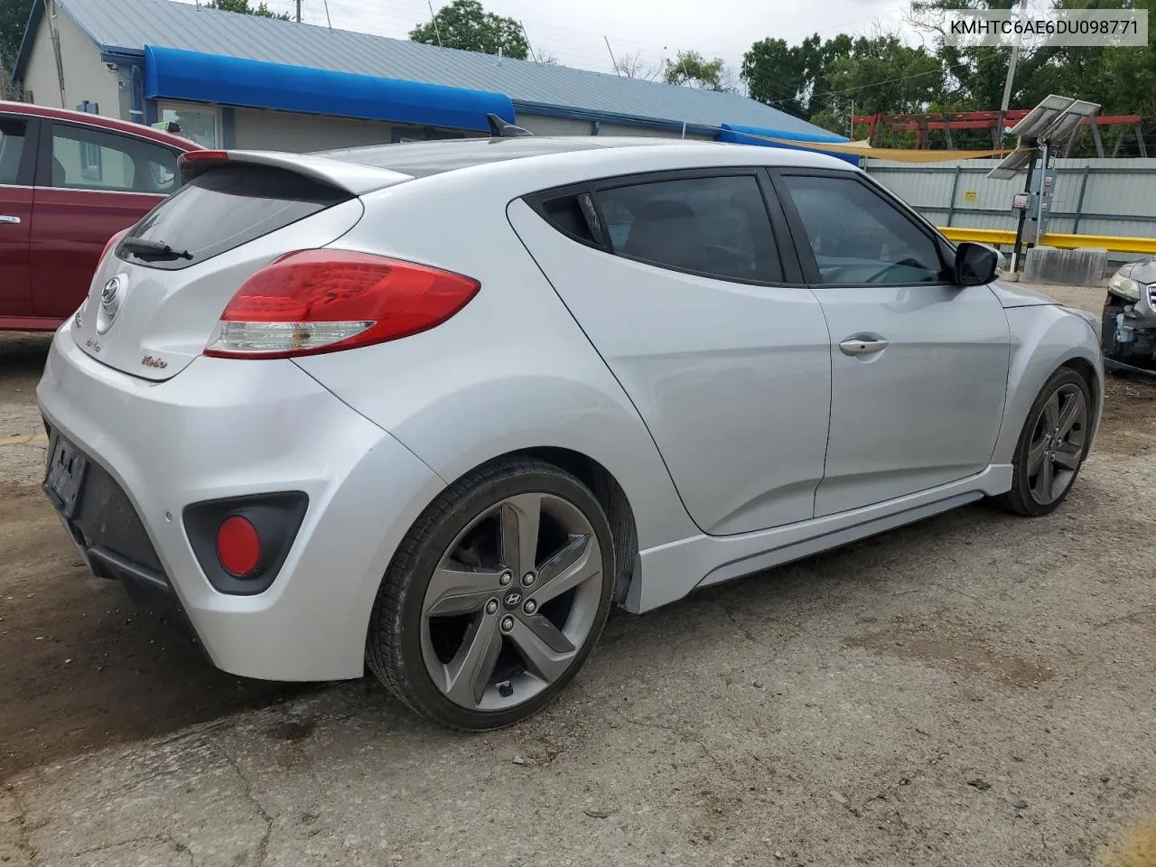 KMHTC6AE6DU098771 2013 Hyundai Veloster Turbo