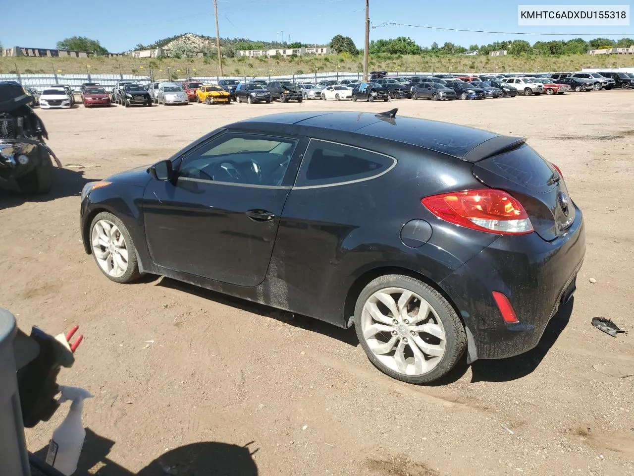 2013 Hyundai Veloster VIN: KMHTC6ADXDU155318 Lot: 57983774