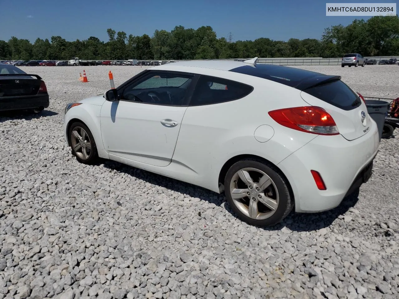 2013 Hyundai Veloster VIN: KMHTC6AD8DU132894 Lot: 58910604