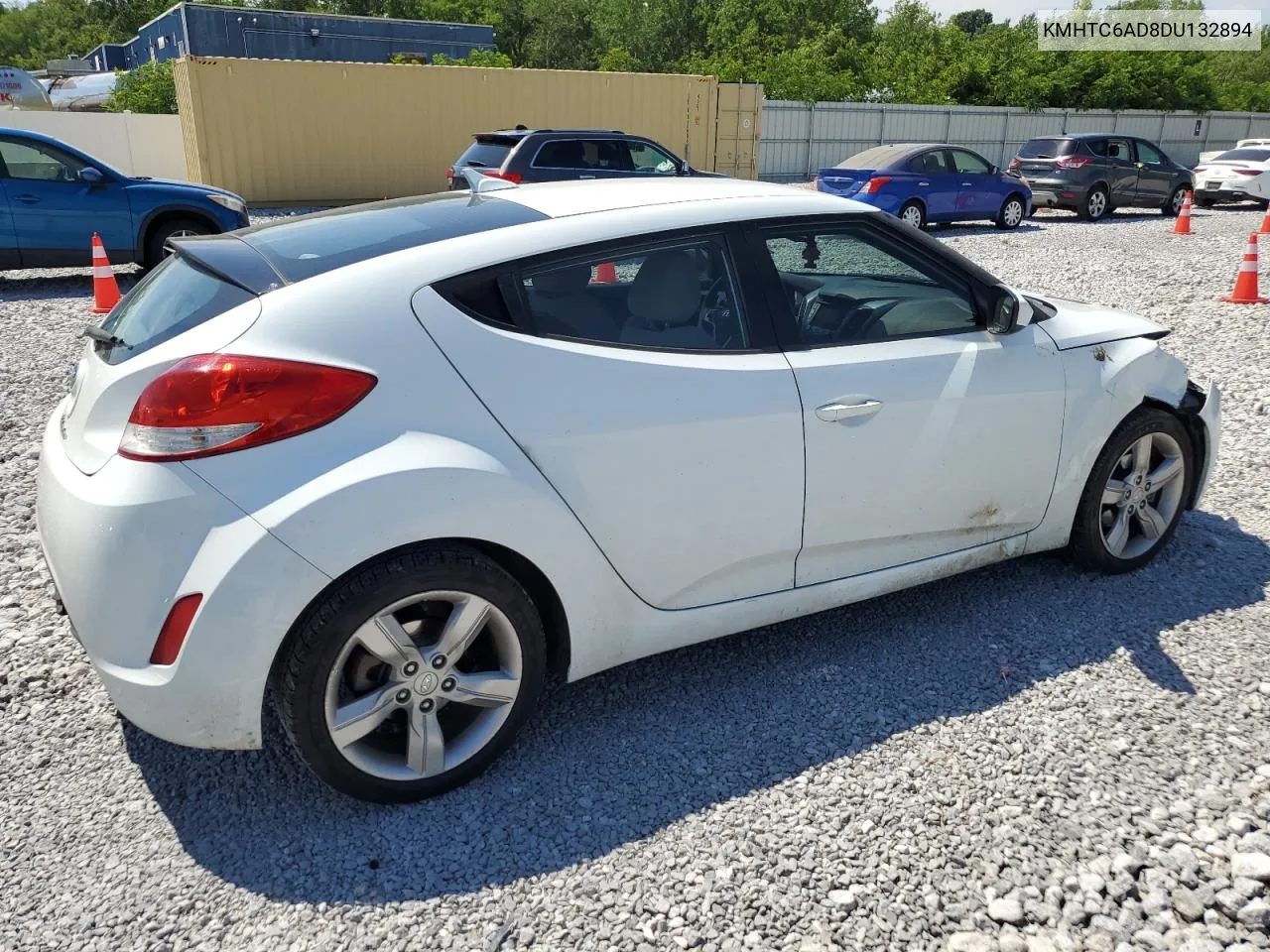 2013 Hyundai Veloster VIN: KMHTC6AD8DU132894 Lot: 58910604