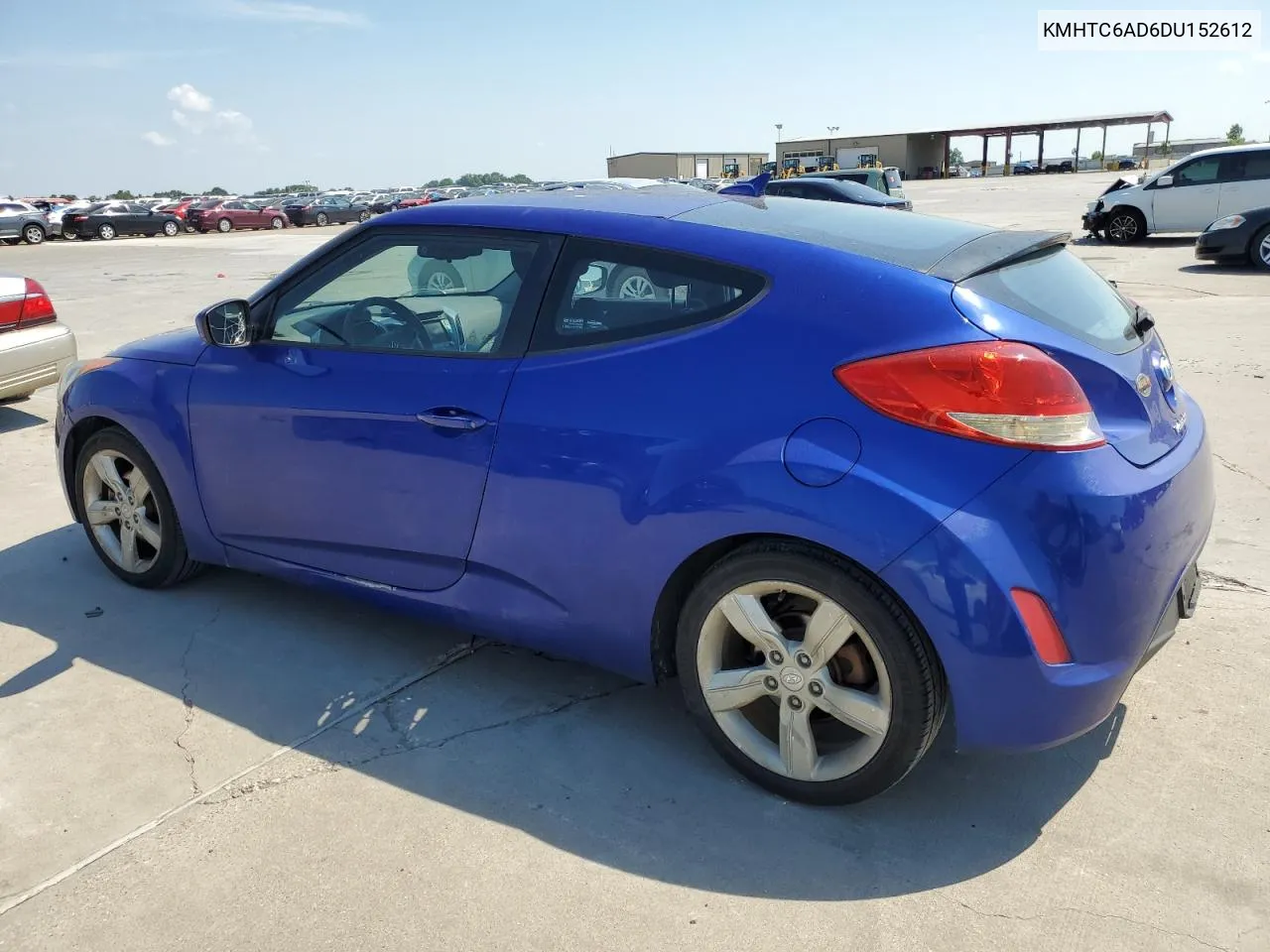 2013 Hyundai Veloster VIN: KMHTC6AD6DU152612 Lot: 59293724