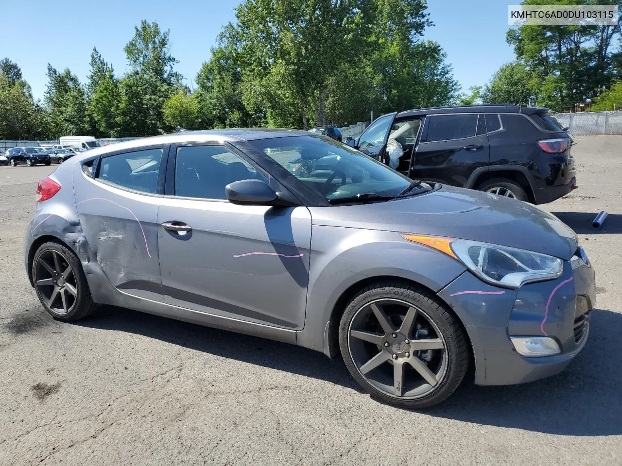 KMHTC6AD0DU103115 2013 Hyundai Veloster