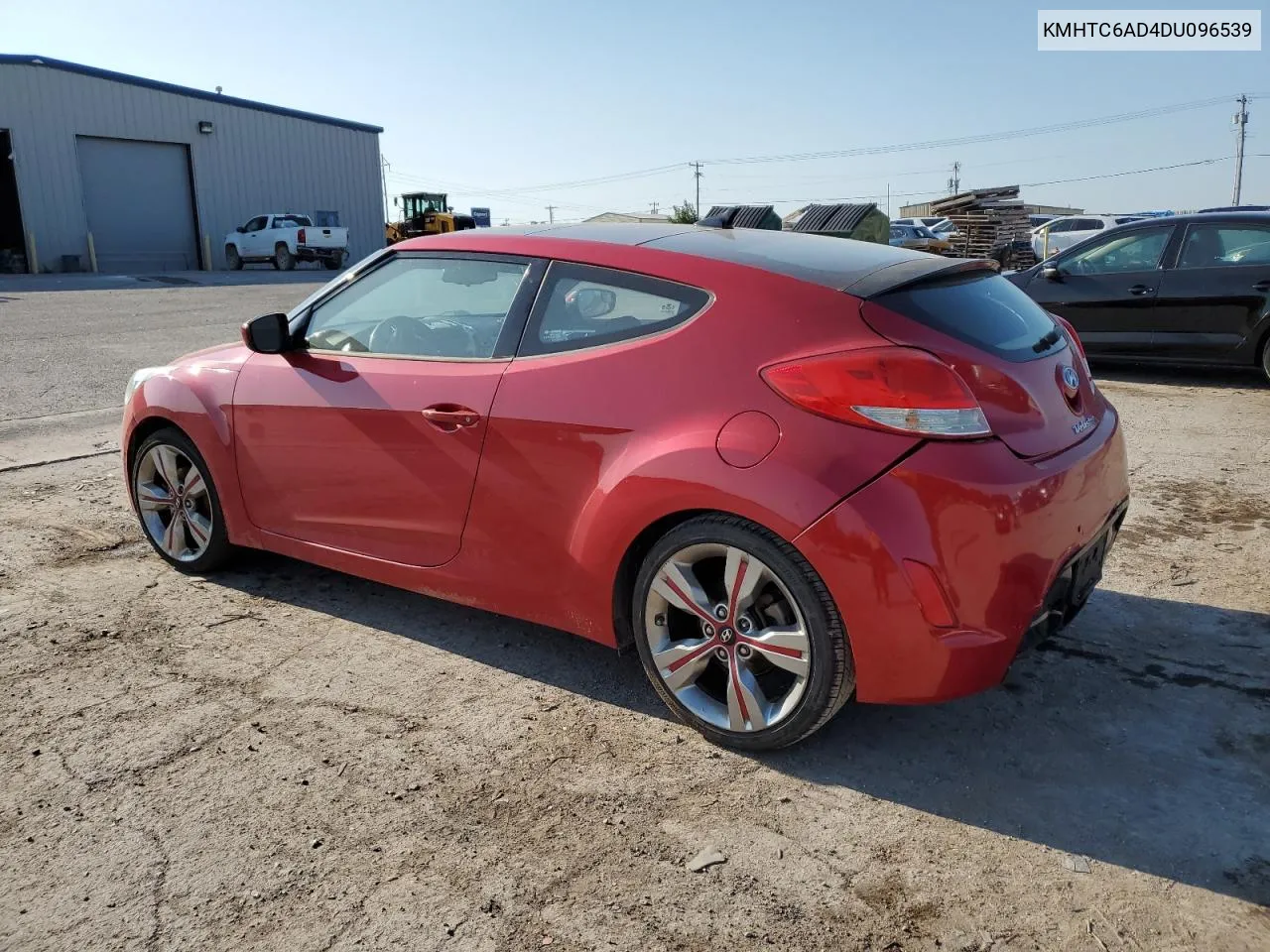 2013 Hyundai Veloster VIN: KMHTC6AD4DU096539 Lot: 62462894