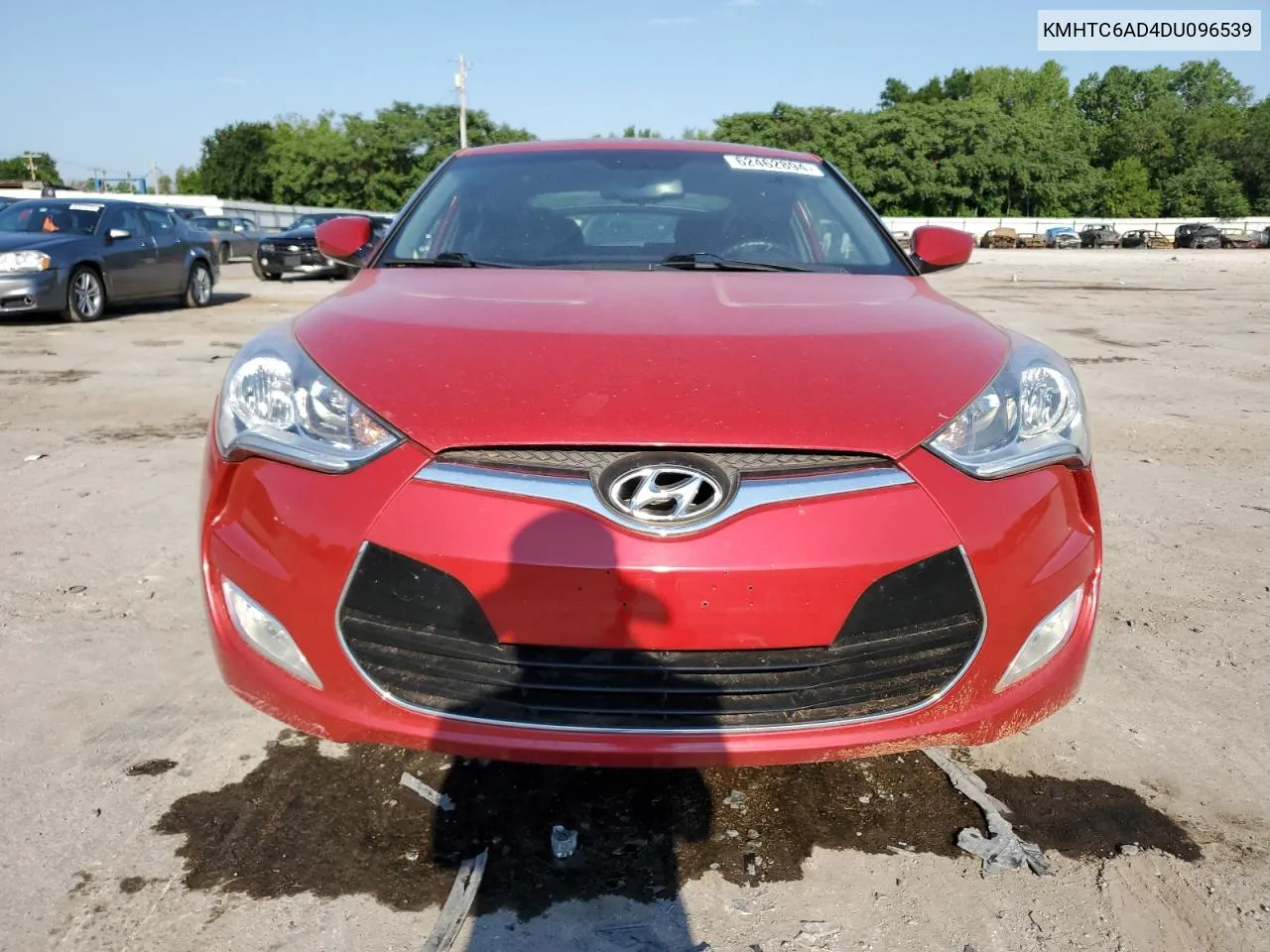 2013 Hyundai Veloster VIN: KMHTC6AD4DU096539 Lot: 62462894