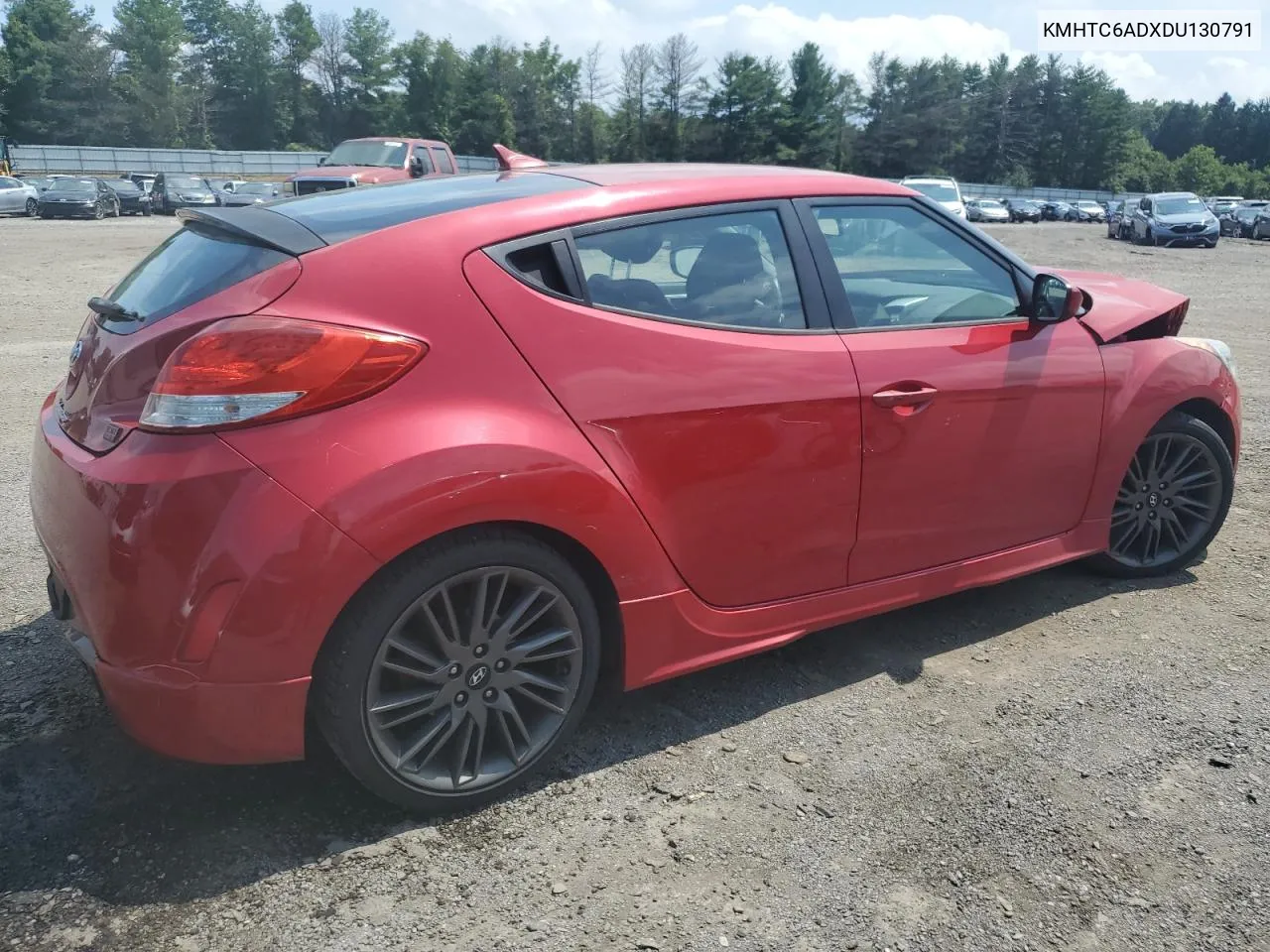 2013 Hyundai Veloster VIN: KMHTC6ADXDU130791 Lot: 64660654