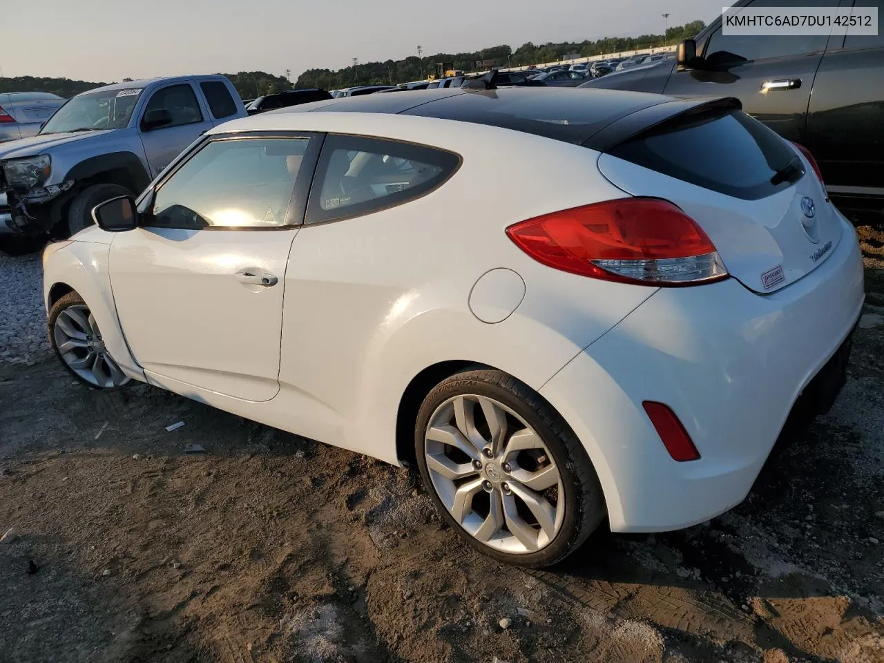 2013 Hyundai Veloster VIN: KMHTC6AD7DU142512 Lot: 64877744