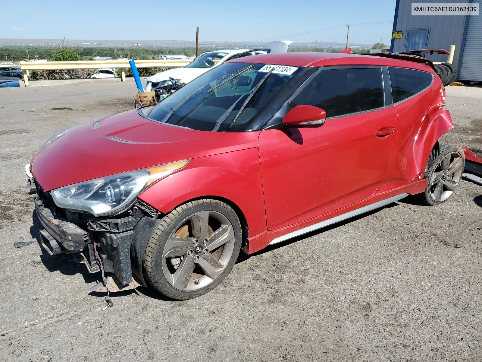 KMHTC6AE1DU162439 2013 Hyundai Veloster Turbo