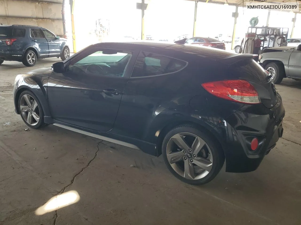 2013 Hyundai Veloster Turbo VIN: KMHTC6AE3DU169389 Lot: 65277324