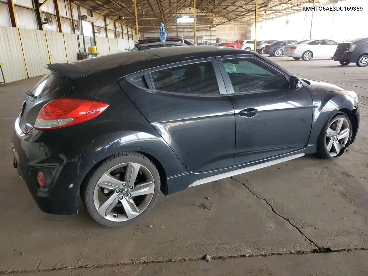 KMHTC6AE3DU169389 2013 Hyundai Veloster Turbo