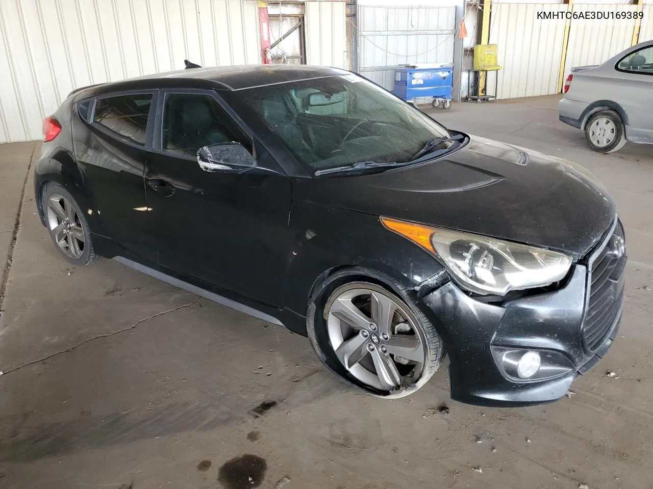 2013 Hyundai Veloster Turbo VIN: KMHTC6AE3DU169389 Lot: 65277324