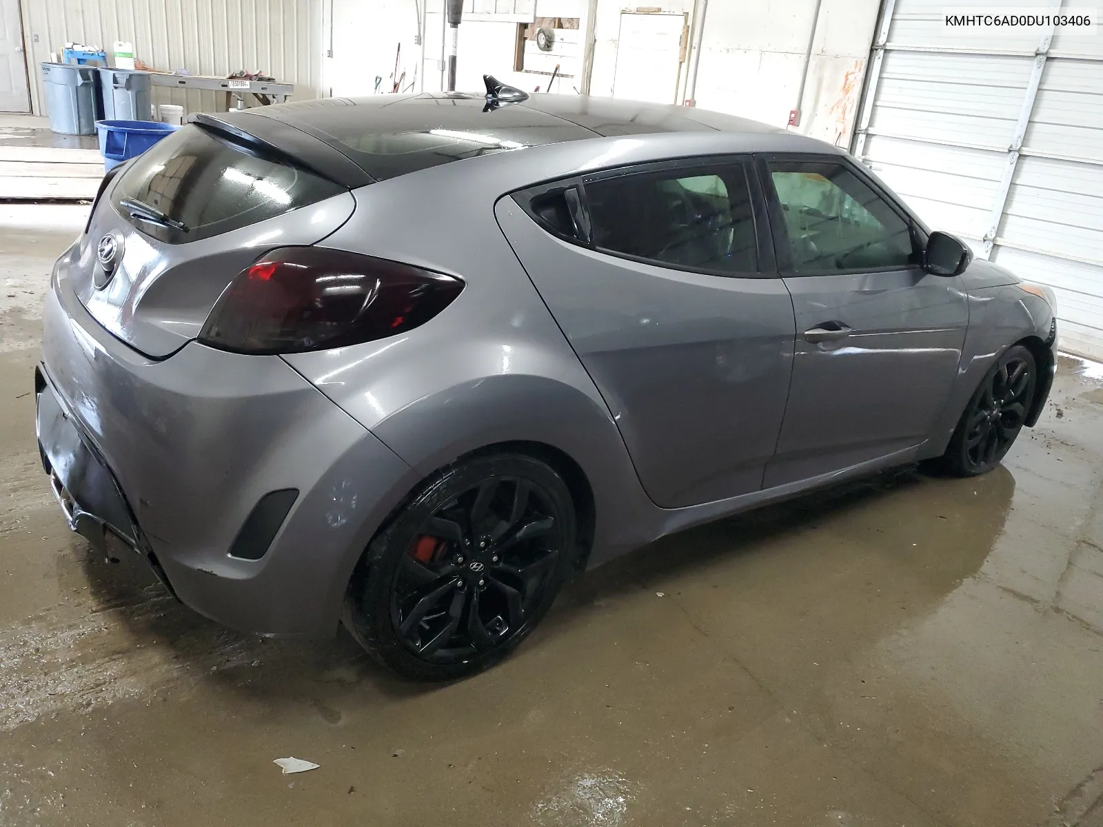 2013 Hyundai Veloster VIN: KMHTC6AD0DU103406 Lot: 65398974