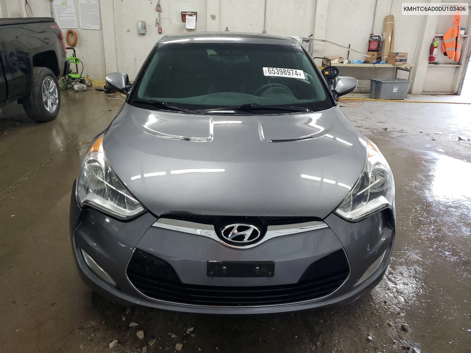 2013 Hyundai Veloster VIN: KMHTC6AD0DU103406 Lot: 65398974