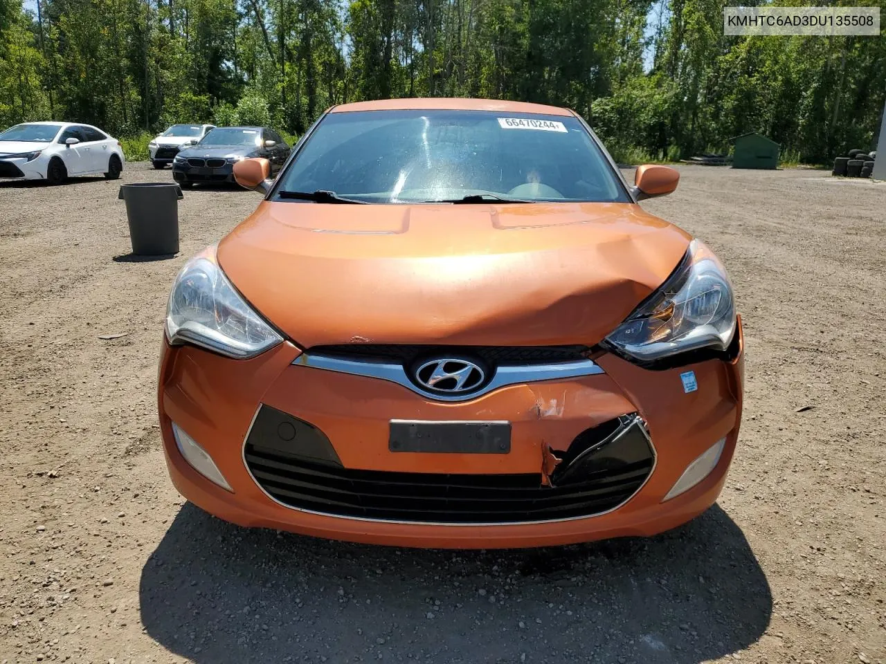 KMHTC6AD3DU135508 2013 Hyundai Veloster