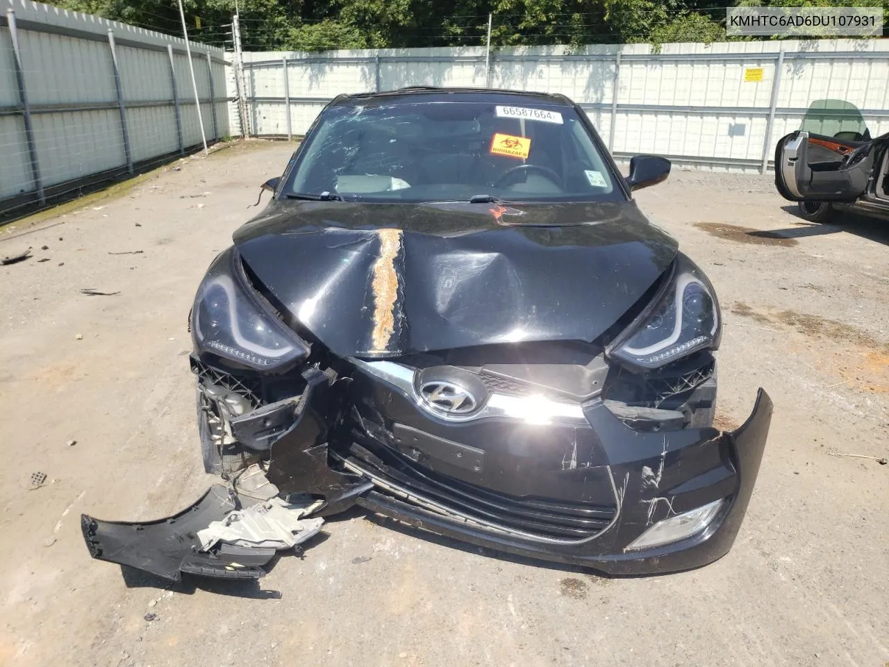 KMHTC6AD6DU107931 2013 Hyundai Veloster