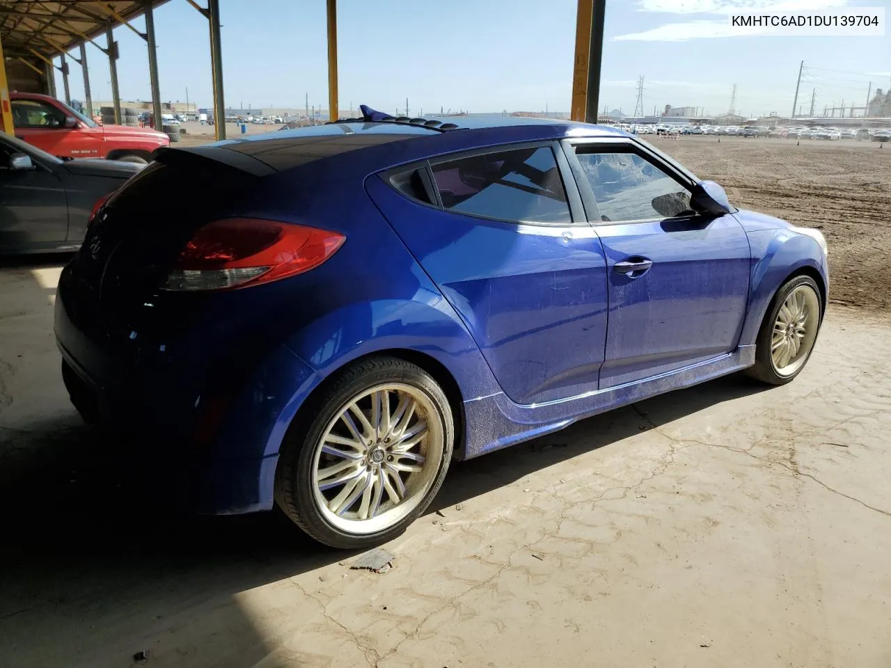 2013 Hyundai Veloster VIN: KMHTC6AD1DU139704 Lot: 67167074