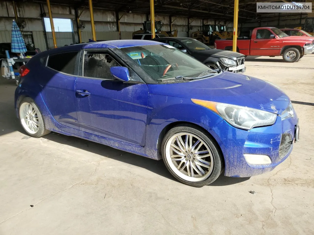 2013 Hyundai Veloster VIN: KMHTC6AD1DU139704 Lot: 67167074