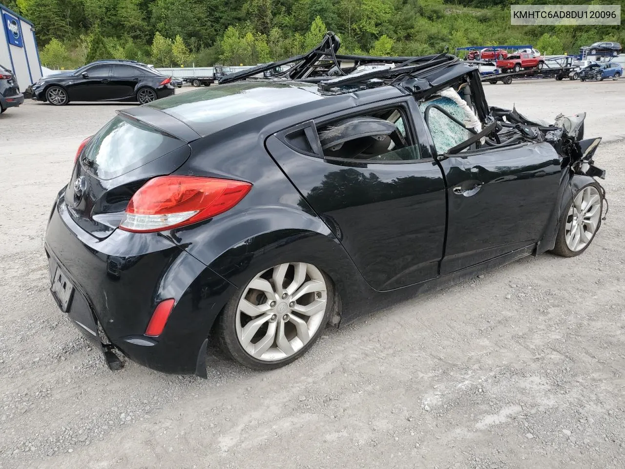 2013 Hyundai Veloster VIN: KMHTC6AD8DU120096 Lot: 67846284