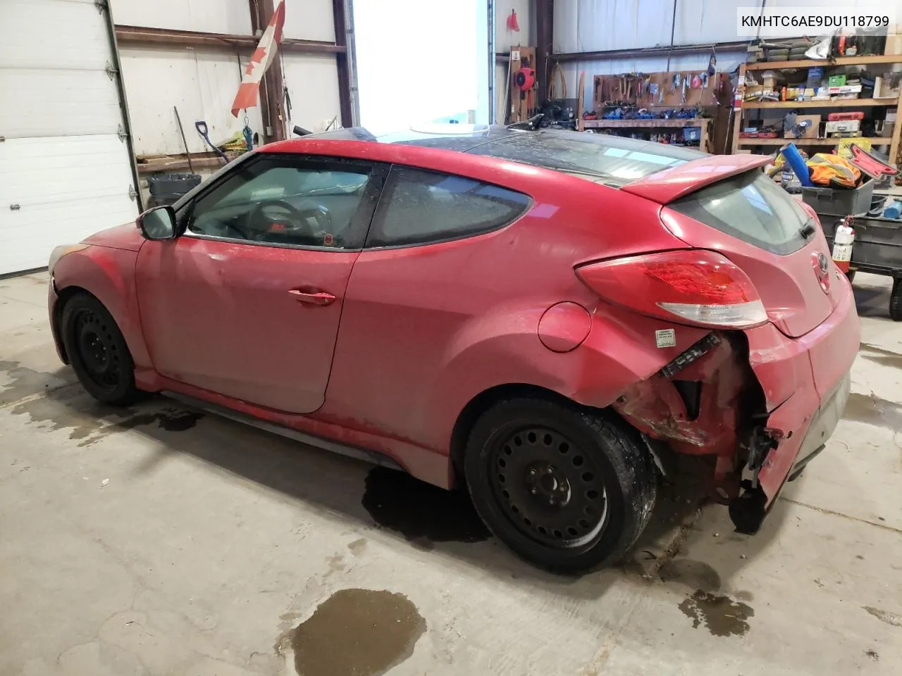 KMHTC6AE9DU118799 2013 Hyundai Veloster Turbo