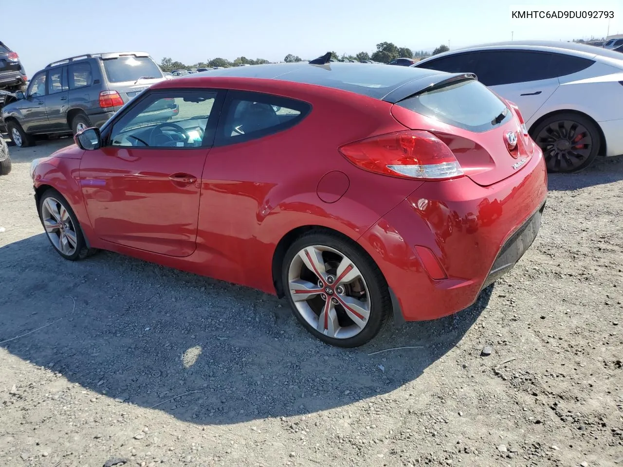 2013 Hyundai Veloster VIN: KMHTC6AD9DU092793 Lot: 69122514