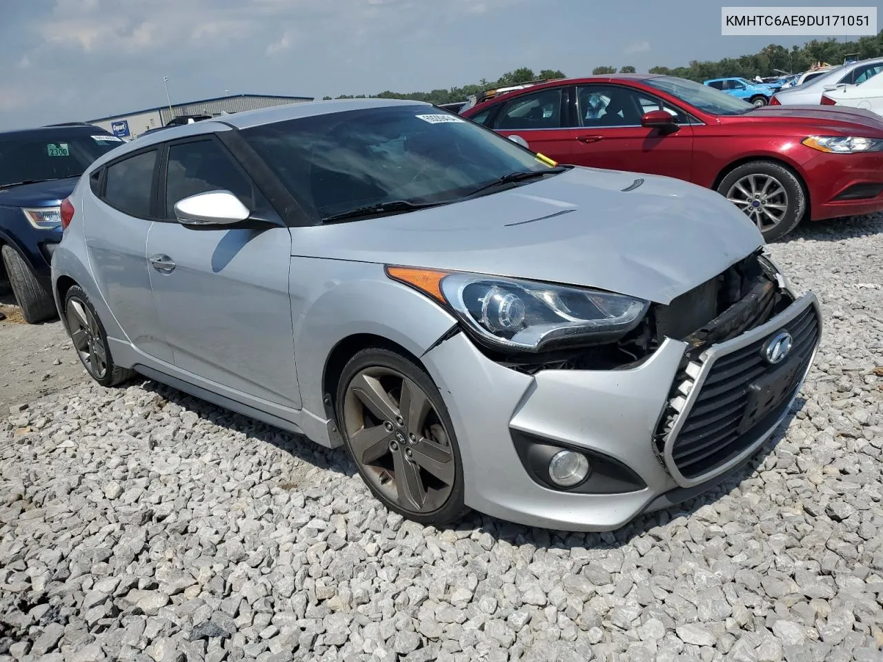 KMHTC6AE9DU171051 2013 Hyundai Veloster Turbo