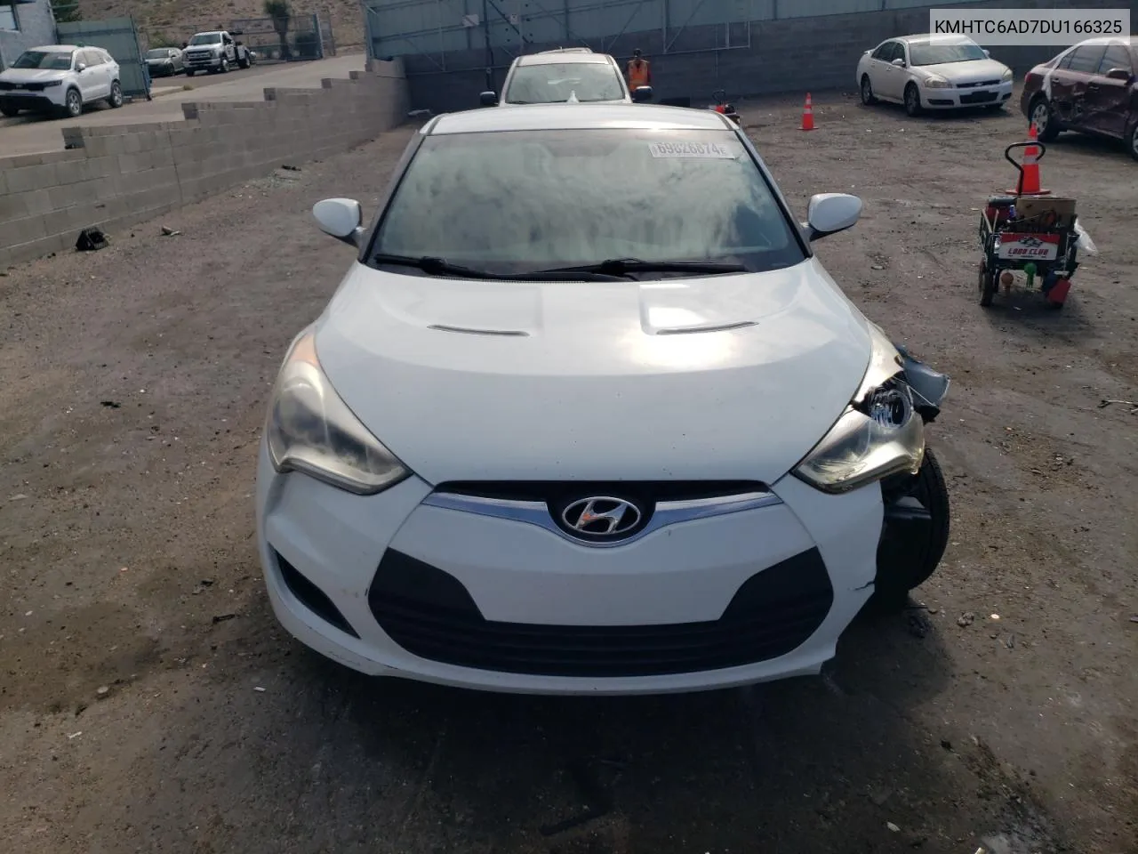 2013 Hyundai Veloster VIN: KMHTC6AD7DU166325 Lot: 69826874