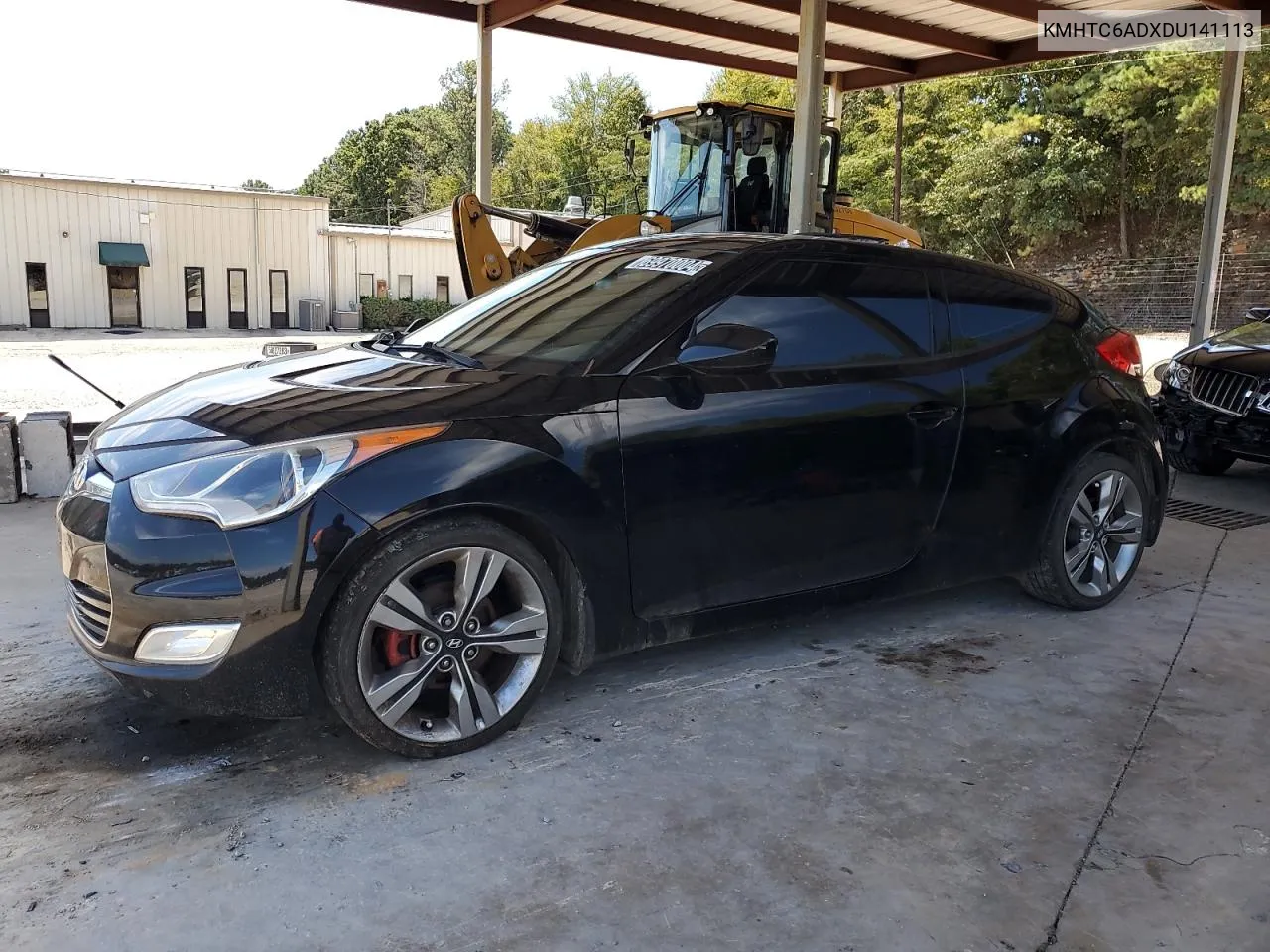 2013 Hyundai Veloster VIN: KMHTC6ADXDU141113 Lot: 69970004