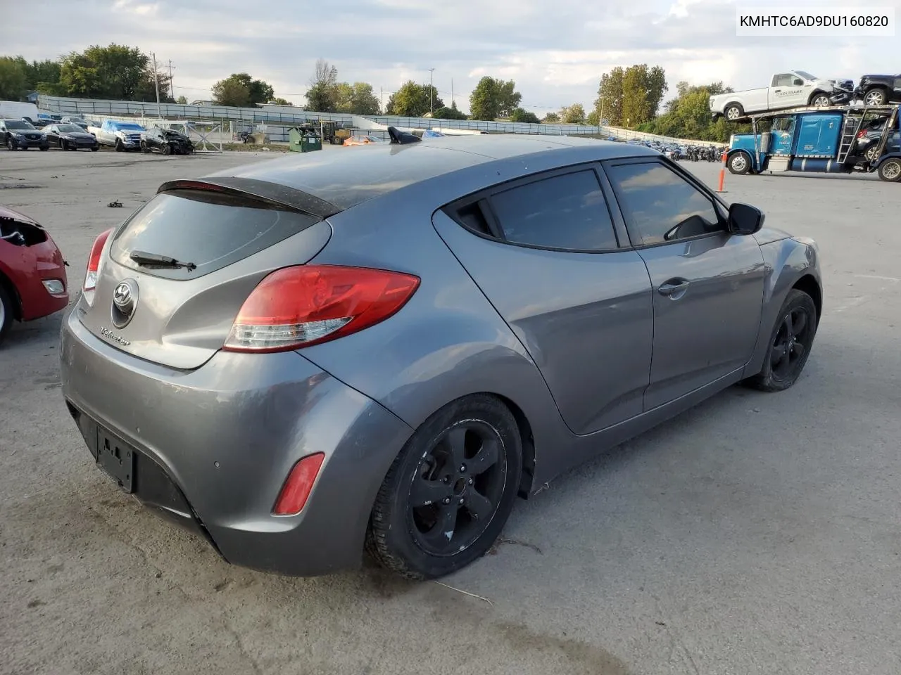 2013 Hyundai Veloster VIN: KMHTC6AD9DU160820 Lot: 70059004