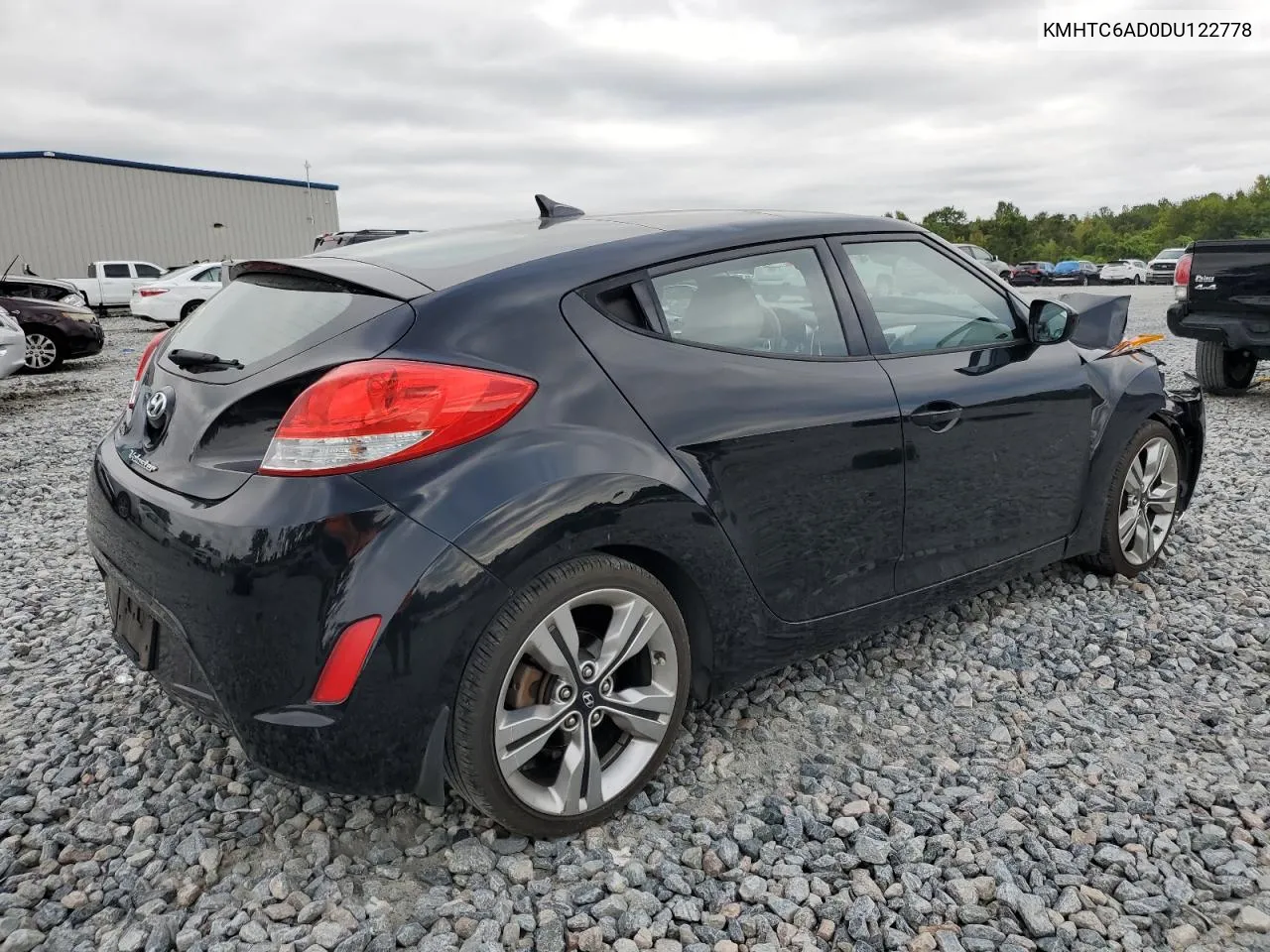 2013 Hyundai Veloster VIN: KMHTC6AD0DU122778 Lot: 70298294