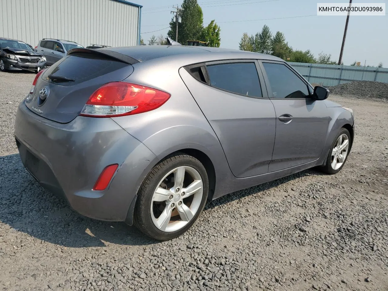 KMHTC6AD3DU093986 2013 Hyundai Veloster