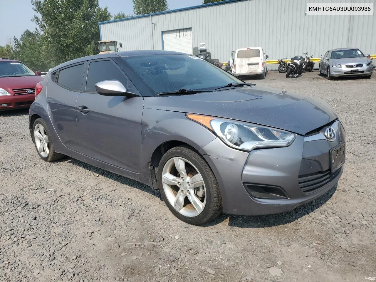 KMHTC6AD3DU093986 2013 Hyundai Veloster