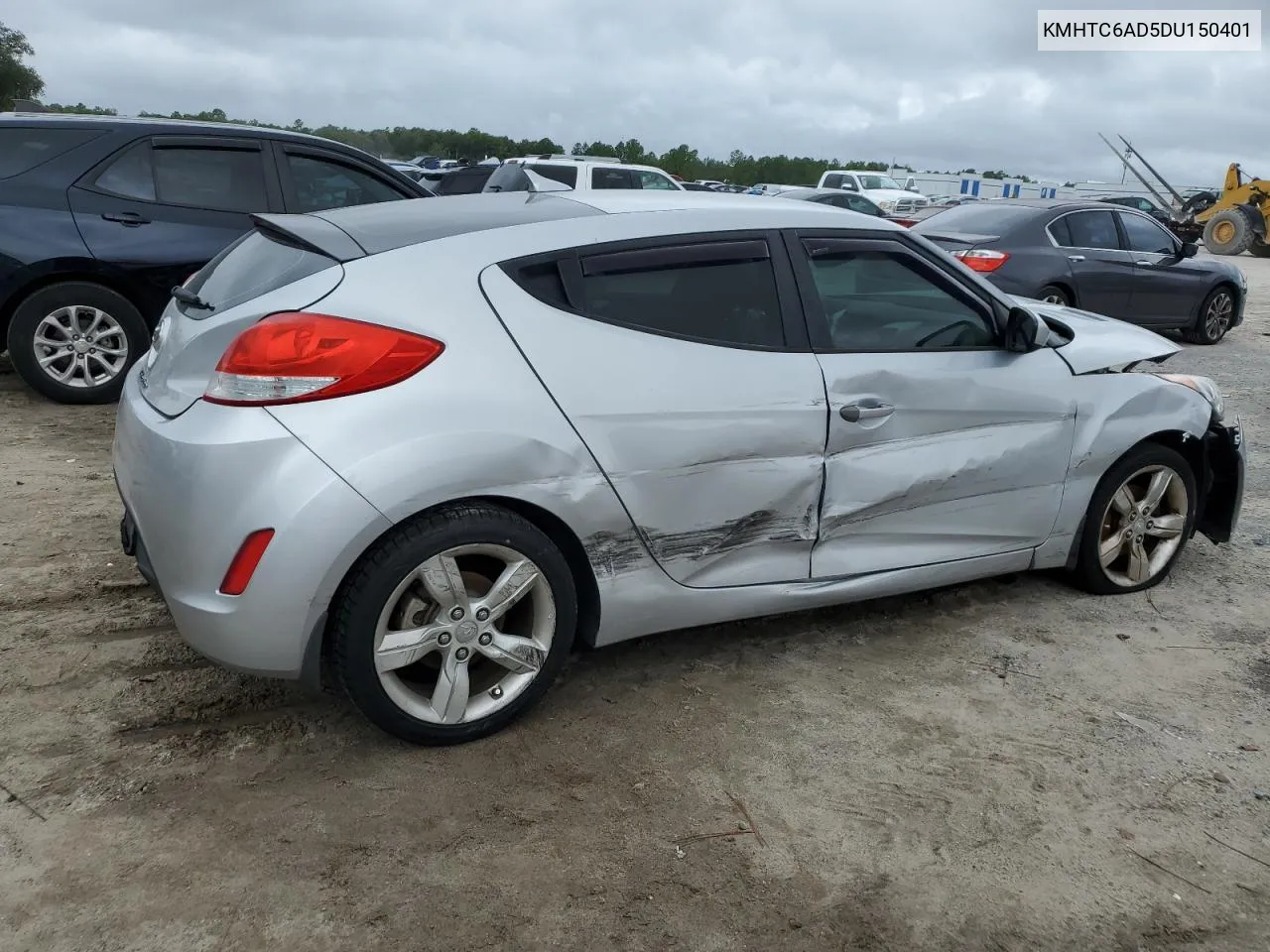 2013 Hyundai Veloster VIN: KMHTC6AD5DU150401 Lot: 70595914