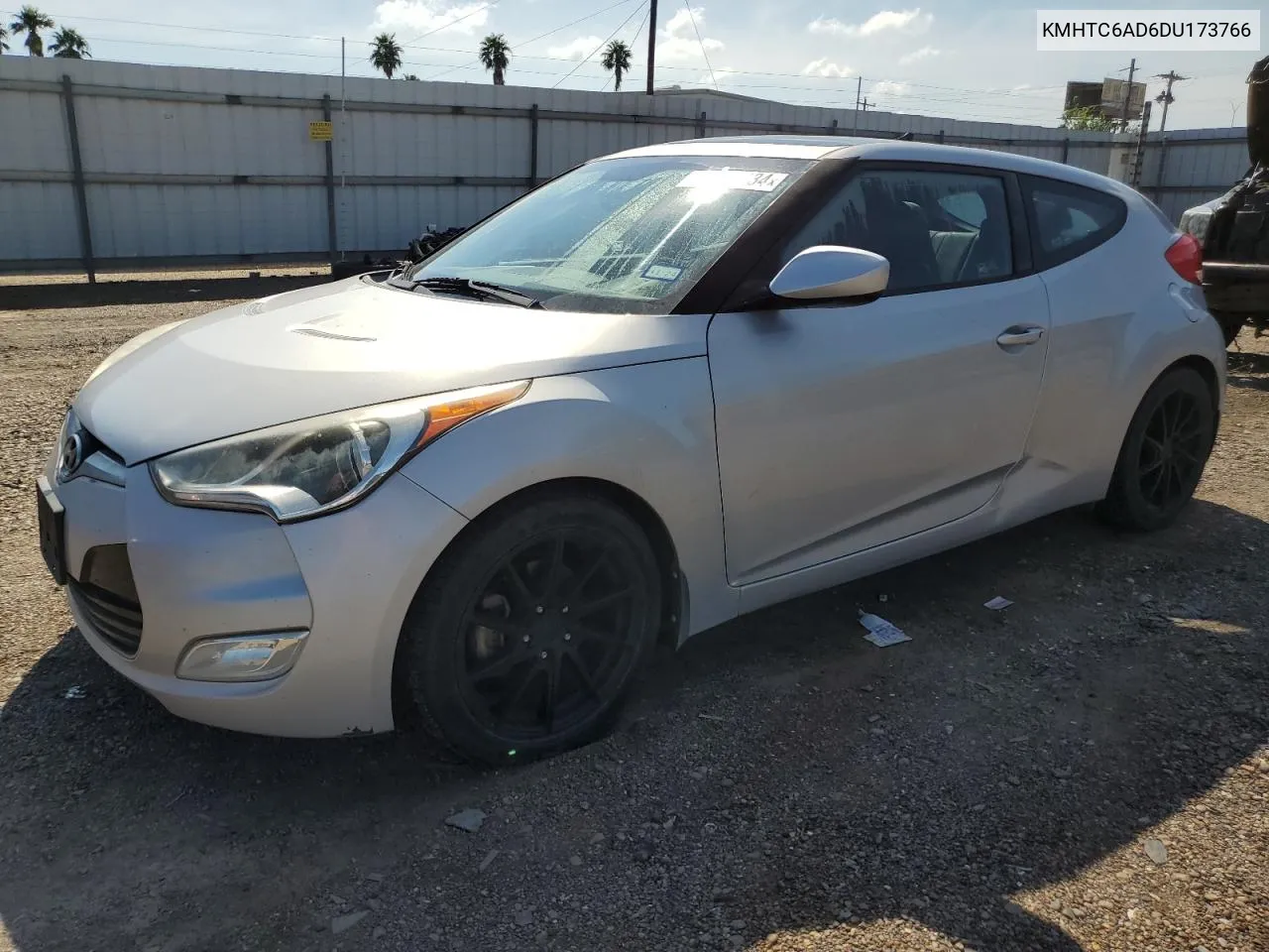 2013 Hyundai Veloster VIN: KMHTC6AD6DU173766 Lot: 71424434