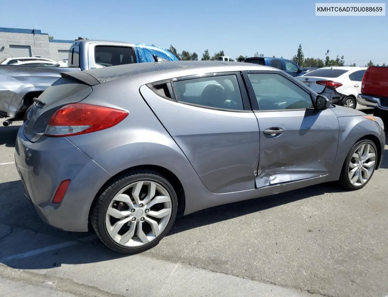 2013 Hyundai Veloster VIN: KMHTC6AD7DU088659 Lot: 71618534