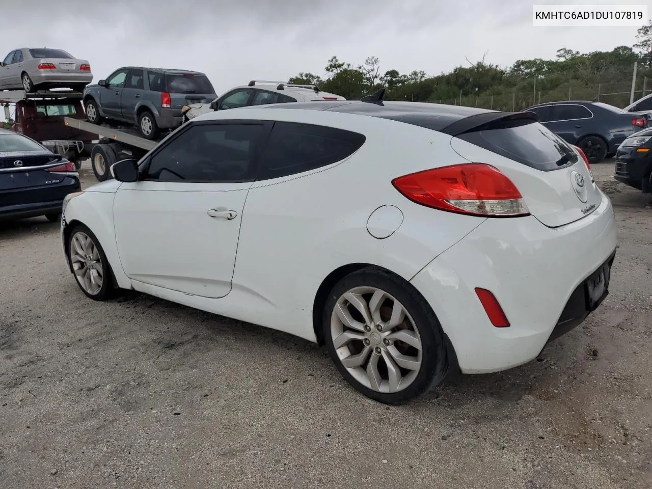 2013 Hyundai Veloster VIN: KMHTC6AD1DU107819 Lot: 72859644