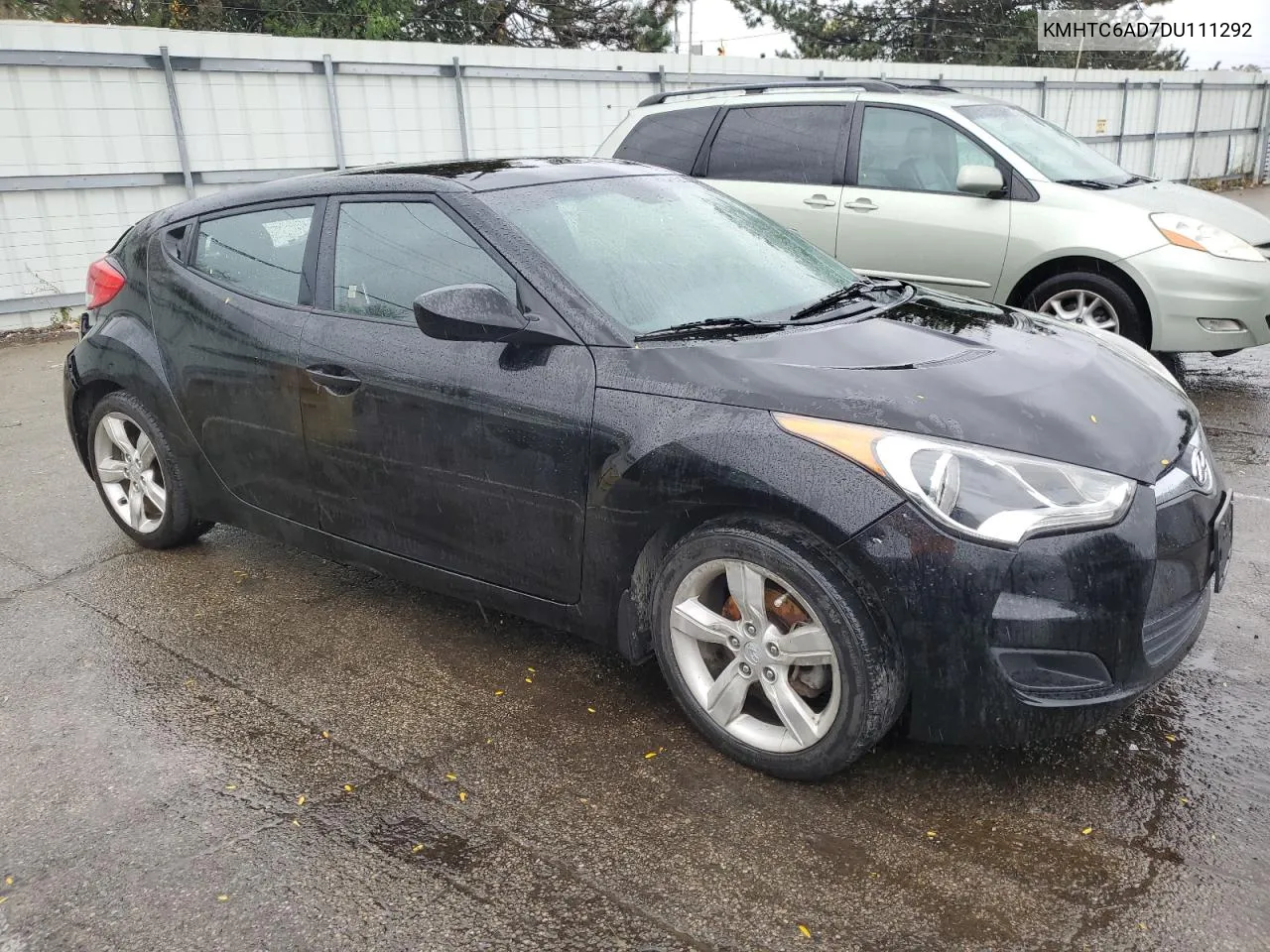 2013 Hyundai Veloster VIN: KMHTC6AD7DU111292 Lot: 72960784